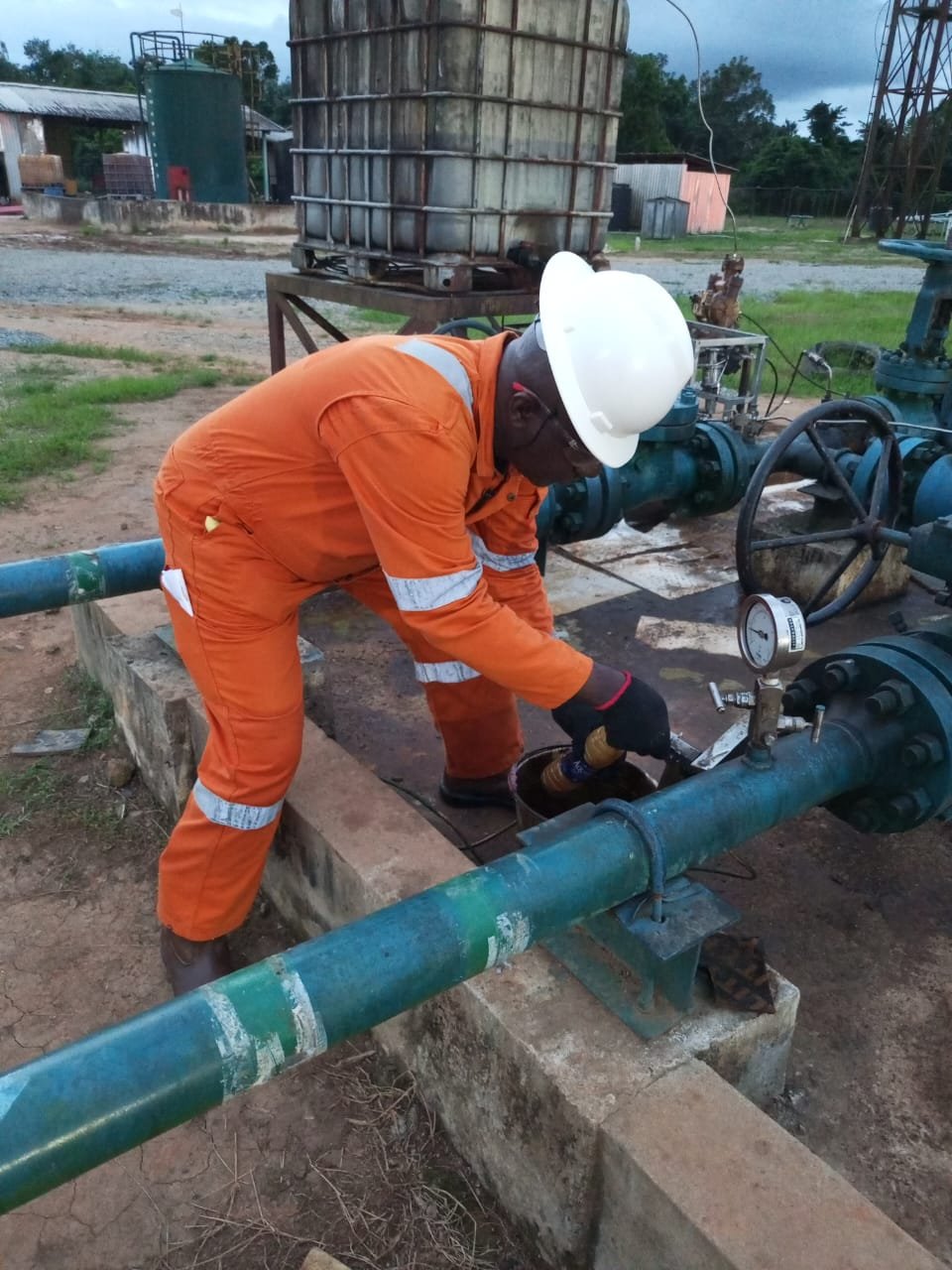 Valve and process equipment work