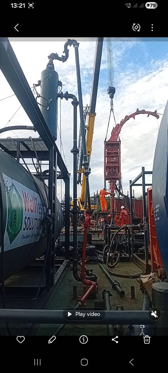 Oil and gas process installation and piping